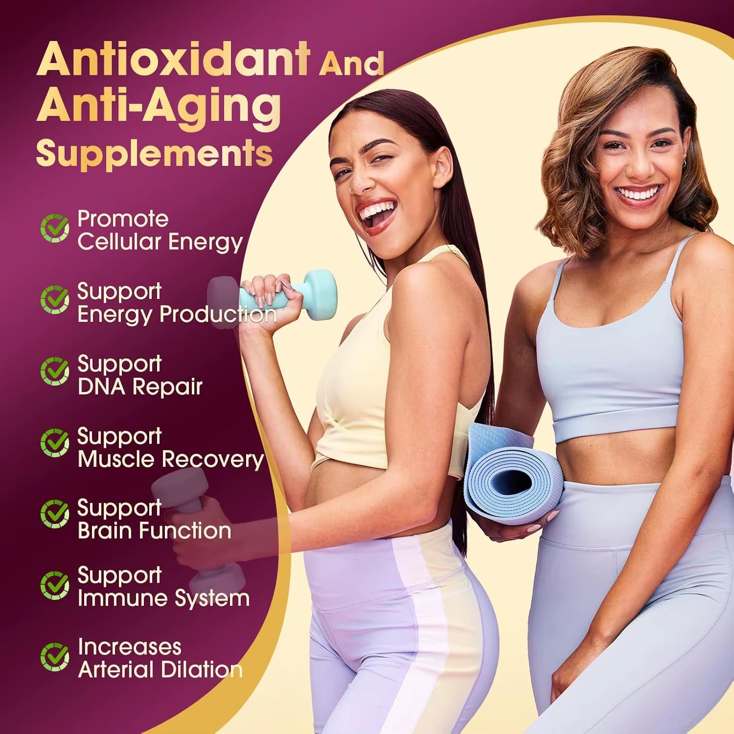 NAD Supplement Pure Organic Liposome Nad+Containing Resveratrol Supplement - Enhances Nad+Anti-Aging, Energy, and Focus